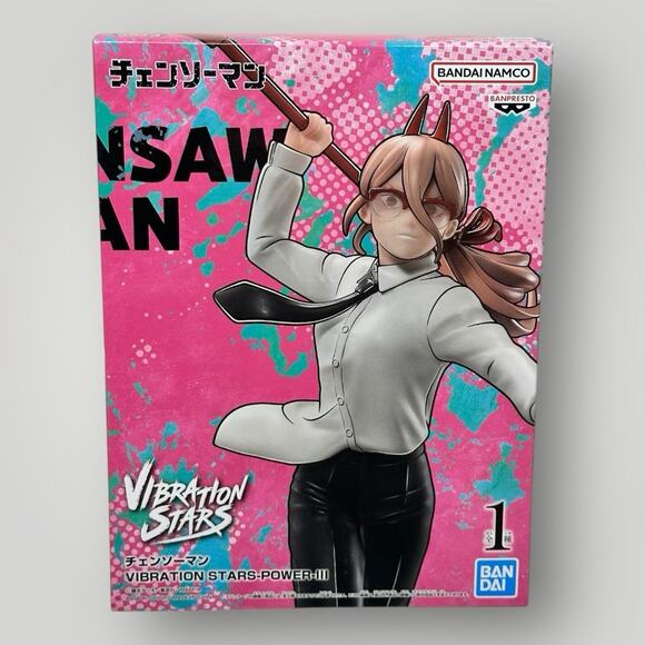 Chainsaw Man Vibration Stars Power III Figure Bandai - Picture 1 of 5